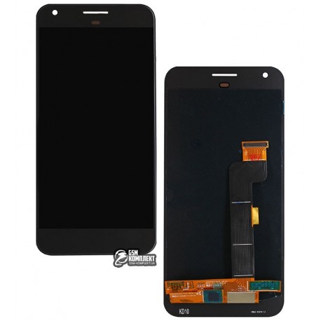 Дисплей для HTC M1 Google Pixel XL, черный, с сенсорным экраном (дисплейный модуль)
