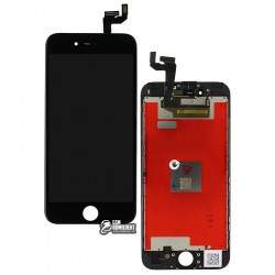 Дисплей iPhone 6S, черный, с сенсорным экраном, с рамкой, Original Дисплей iPhone 6S, черный, с сенсорным экраном, с рамкой, Original