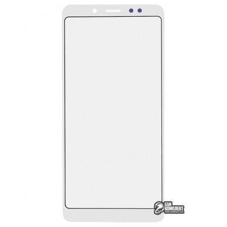 Стекло корпуса для Xiaomi Redmi Note 5, Redmi Note 5 Pro, белое
