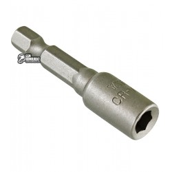 Торцевая шестигранная насадка YATO 1/4" М6 x 48 мм Торцевая шестигранная насадка YATO 1/4" М6 x 48 мм