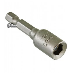 Торцевая шестигранная насадка YATO 1/4" М7 x 48 мм Торцевая шестигранная насадка YATO 1/4" М7 x 48 мм