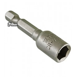 Торцевая шестигранная насадка YATO 1/4" М8 x 48 мм Торцевая шестигранная насадка YATO 1/4" М8 x 48 мм