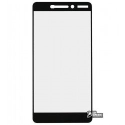Закаленное защитное стекло для Nokia 6.1 (2018), 0,33 мм, 2.5D, 9H, черное