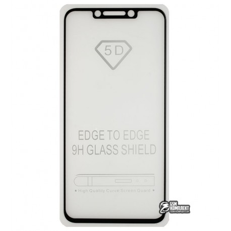 Закаленное защитное стекло для Xiaomi Pocophone F1 0,26 mm 9H, 2.5D, Full Glue, черное