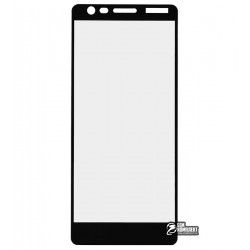 Закаленное защитное стекло для Nokia 3.1 (2018), 0,33 мм, 2.5D, 9H, черное