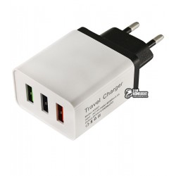 Зарядное устройство AR-001, 3USB, 3A max