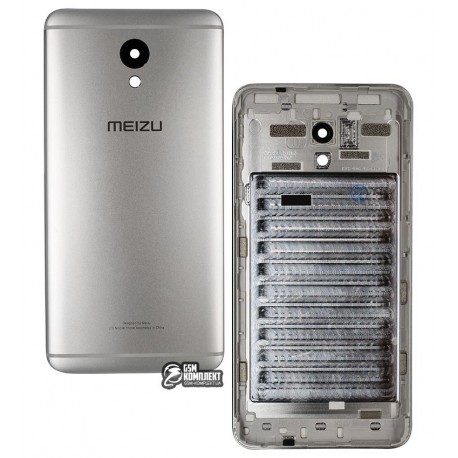 Задняя крышка батареи для Meizu M5 Note, серебристая