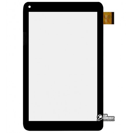 Тачскрин для планшета 10.1", 50 pin, с маркировкой HXD-1055, размер 260*160 мм, черный