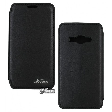 Чехол-книжка Karzea для Samsung J110 Galaxy J1 Ace, черная