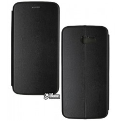 Чехол для Samsung A720 Galaxy A7 (2017), Fashion, книжка, черный