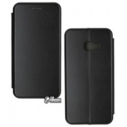 Чехол для Samsung A320 Galaxy A3 (2017), Fashion, книжка, черный