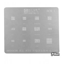 Трафарет Amaoe BCM Bluetooth WI-FI BCM43596/4354 Трафарет Amaoe BCM Bluetooth WI-FI BCM43596/4354