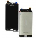 Дисплей для Samsung G610 Galaxy J7 Prime, SM-G610 Galaxy On Nxt, чорний, з сенсорним екраном (дисплейний модуль), оригінал (PRC)