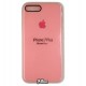 Чехол для iPhone 7 plus / 8 plus, Silicone case replika, розовый