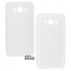 Чехол для Samsung J701F/DS Galaxy J7 Neo, силиконовый, белый