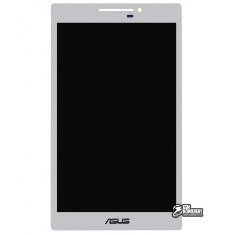 Дисплей для планшета Asus ZenPad 7.0 Z370C, белый, с сенсорным экраном (дисплейный модуль), #TV070WXM-TU1