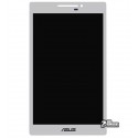 Дисплей для планшета Asus ZenPad 7.0 Z370C, білий, з сенсорним екраном (дисплейний модуль), TV070WXM-TU1