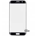 Скло дисплея Samsung G935F Galaxy S7 EDGE, чорний колір
