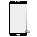 Скло дисплея Samsung J400F Galaxy J4, чорний колір
