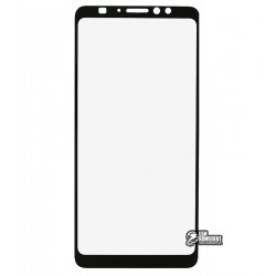 Закаленное защитное стекло для Meizu M8, 0,26 mm 9H, 2.5D, черное