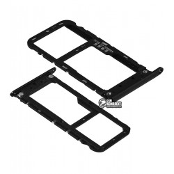 Держатель SIM-карты для Xiaomi Redmi Note 5, черный