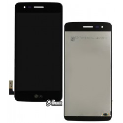 Дисплей для LG K8 (2017) X240 Dual Sim, черный, с сенсорным экраном, original (PRC), 20 pin