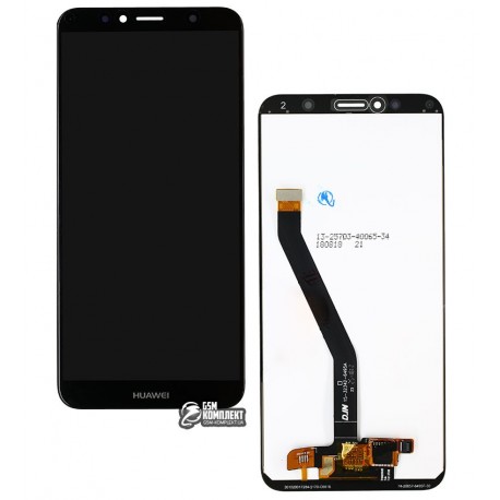 Дисплей для Huawei Y6 (2018), Y6 Prime (2018), черный, с сенсорным экраном, Original (PRC)