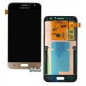 Дисплей для Samsung J120H Galaxy J1 (2016), золотистый, с сенсорным экраном (дисплейный модуль), original, GH97-18224B