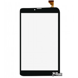 Тачскрін (сенсорний екран, сенсор) для китайського планшета 8 ", 30 pin, з маркуванням DP080133-F1, XLD808-V0, CX-071-08100A1, для Nomi C080010 Libra 2 3G, Digma Plane 8548S 3G, Bravis NB851, розмір 204 * 120 мм, чорний Тачскрін (сенсорний екран, сенсор) для китайського планшета 8 ", 30 pin, з маркуванням DP080133-F1, XLD808-V0, CX-071-08100A1, для Nomi C080010 Libra 2 3G, Digma Plane 8548S 3G, Bravis NB851, розмір 204 * 120 мм, чорний