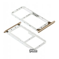 Держатель SIM-карты для Xiaomi Redmi Note 5, золотистый