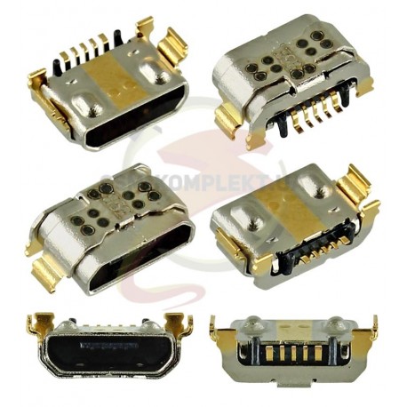 Коннектор зарядки для Huawei P9 Lite, 5 pin, micro-USB тип-B