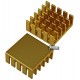 Радиатор алюминиевый для чипсета 22x22 x10 мм