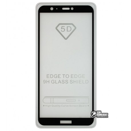 Закаленное защитное стекло для Huawei P Smart, 0,26 мм 9H, Full Glue