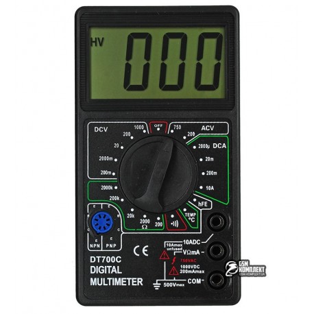 Мультиметр цифровой DT-700C