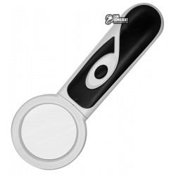 Лупа ручная MG7B-3A, 50мм-5x, 18мм-20x, Led подсветкаЛупа ручная MG7B-3A, 50мм-5x, 18мм-20x, Led подсветка