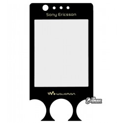 Стекло корпуса для Sony Ericsson W660i, черный Стекло корпуса для Sony Ericsson W660i, черный