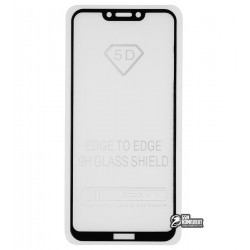 Закаленное защитное стекло для Huawei Honor Play, 0,26 mm 9H, 2.5D, Full Glue, черное