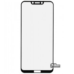 Закаленное защитное стекло для Huawei Honor Play, 0,26 mm 9H, 2.5D, черное