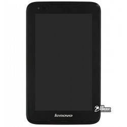Дисплей для планшета Lenovo IdeaTab A1000, коричневий колір, з рамкою, з сенсорним екраном (дисплейний модуль), оригінал Дисплей для планшета Lenovo IdeaTab A1000, коричневий колір, з рамкою, з сенсорним екраном (дисплейний модуль), оригінал