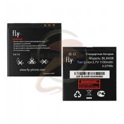Акумулятор BL6408 для Fly IQ239, оригінал, (H-7201-X703H0-J00), (Li-ion 3.7V 1100mAh), Акумулятор BL6408 для Fly IQ239, оригінал, (H-7201-X703H0-J00), (Li-ion 3.7V 1100mAh),