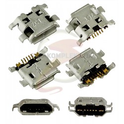 Коннектор зарядки для планшетов; мобильных телефонов, 7 pin, micro-USB тип-B, тип 7 Коннектор зарядки для планшетов; мобильных телефонов, 7 pin, micro-USB тип-B, тип 7