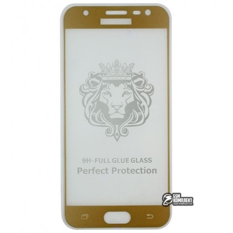 Закаленное защитное стекло для Samsung J330H Galaxy J3 (2017), Full Glue, 0,26 мм 9H