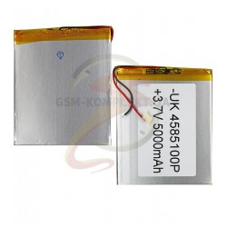 Акумулятор універсальний, 100 мм, 85 мм, 3,6 мм, Li-ion, 3.7 В, 5000 мАч