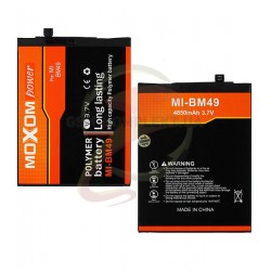 Акумулятор Moxom BM49 для Xiaomi Mi Max, Li-Polymer, 3,7 В, 4850 мАч Акумулятор Moxom BM49 для Xiaomi Mi Max, Li-Polymer, 3,7 В, 4850 мАч
