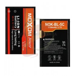 Аккумулятор Moxom BL-5C для Nokia 1100, 1101, 1110 , 1280, 1600, 1616, 202 Asha (RM-834), 203 Asha (RM-832), 2300, 2310, 2323c, 2330c, 2600, 2610, 2626, 2700c (RM-561), 2710n, 2730c, 3100 (RH-19), 3109c, 3110c (RM-237), 3120, 3208c, 3555, 3610f, 3650, 366 Аккумулятор Moxom BL-5C для Nokia 1100, 1101, 1110 , 1280, 1600, 1616, 202 Asha (RM-834), 203 Asha (RM-832), 2300, 2310, 2323c, 2330c, 2600, 2610, 2626, 2700c (RM-561), 2710n, 2730c, 3100 (RH-19), 3109c, 3110c (RM-237), 3120, 3208c, 3555, 3610f, 3650, 366