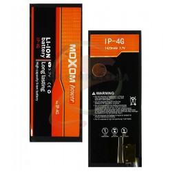 Аккумулятор Moxom iPhone 4, Li-ion, 3,7 В, 1400 мАч Аккумулятор Moxom iPhone 4, Li-ion, 3,7 В, 1400 мАч
