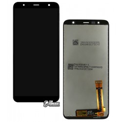 Дисплей для Samsung J610 Galaxy J6+, черный, с сенсорным экраном (дисплейный модуль), Original (PRC), original glass Дисплей для Samsung J610 Galaxy J6+, черный, с сенсорным экраном (дисплейный модуль), Original (PRC), original glass