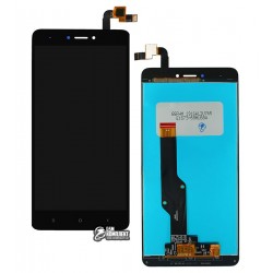 Дисплей для Xiaomi Redmi Note 4X, черный, с сенсорным экраном (дисплейный модуль), High Copy, Snapdragon, 1540340560