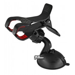 Автодержатель s022, (длинная ножка), с подложкой для поклейки на торпеду и фоторамкой