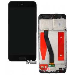 Дисплей для Huawei Ascend P10, черный, с рамкой, с сенсорным экраном Дисплей для Huawei Ascend P10, черный, с рамкой, с сенсорным экраном